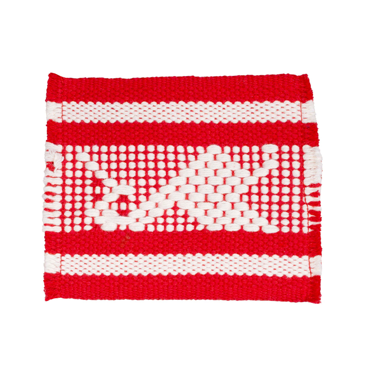 Subtle Fray Telar Woven Coasters