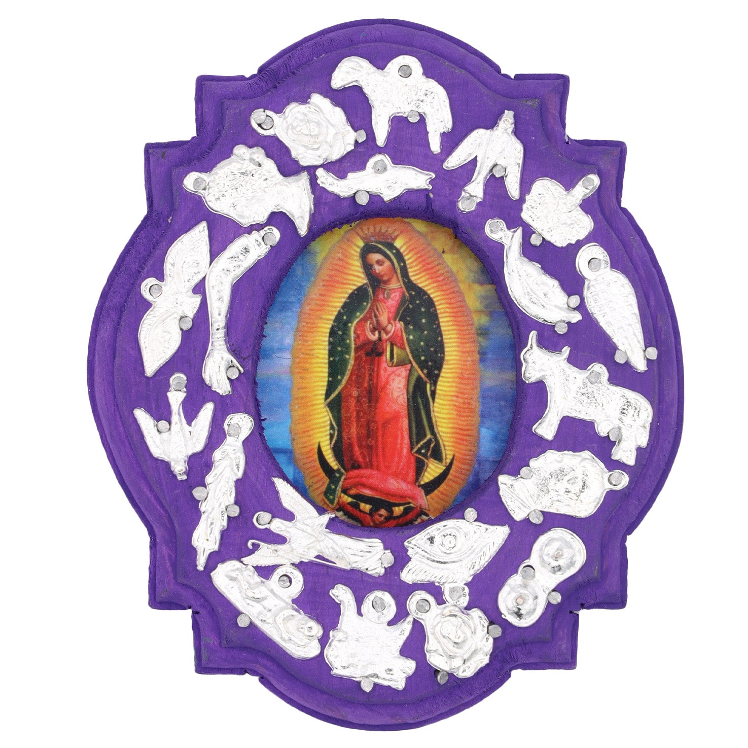 Small Virgen de Guadalupe Milagro Frames