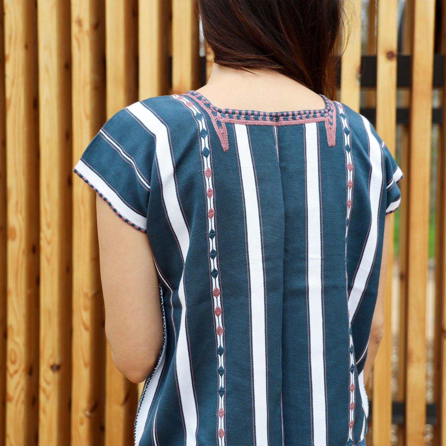 Oxchuc Not-So-Traditional Huipil Blouse