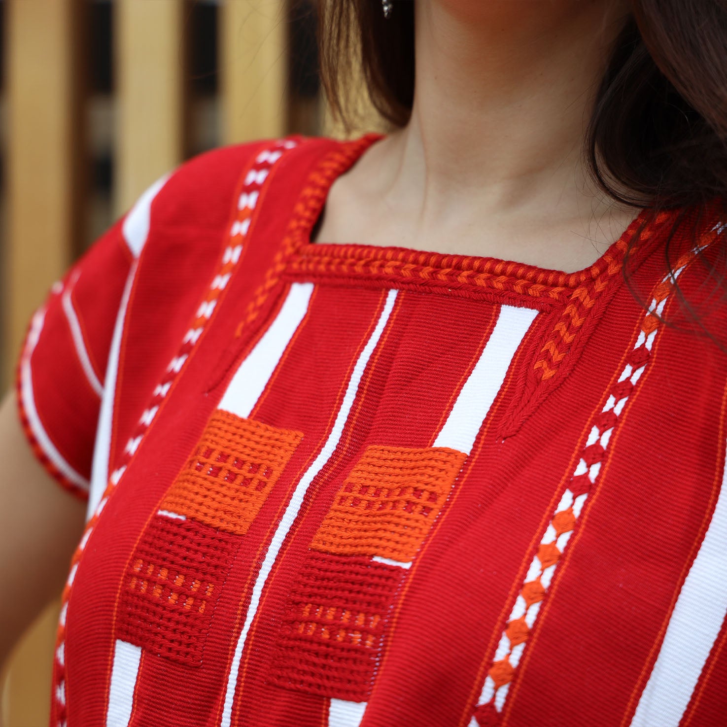 Oxchuc Not-So-Traditional Huipil Blouse