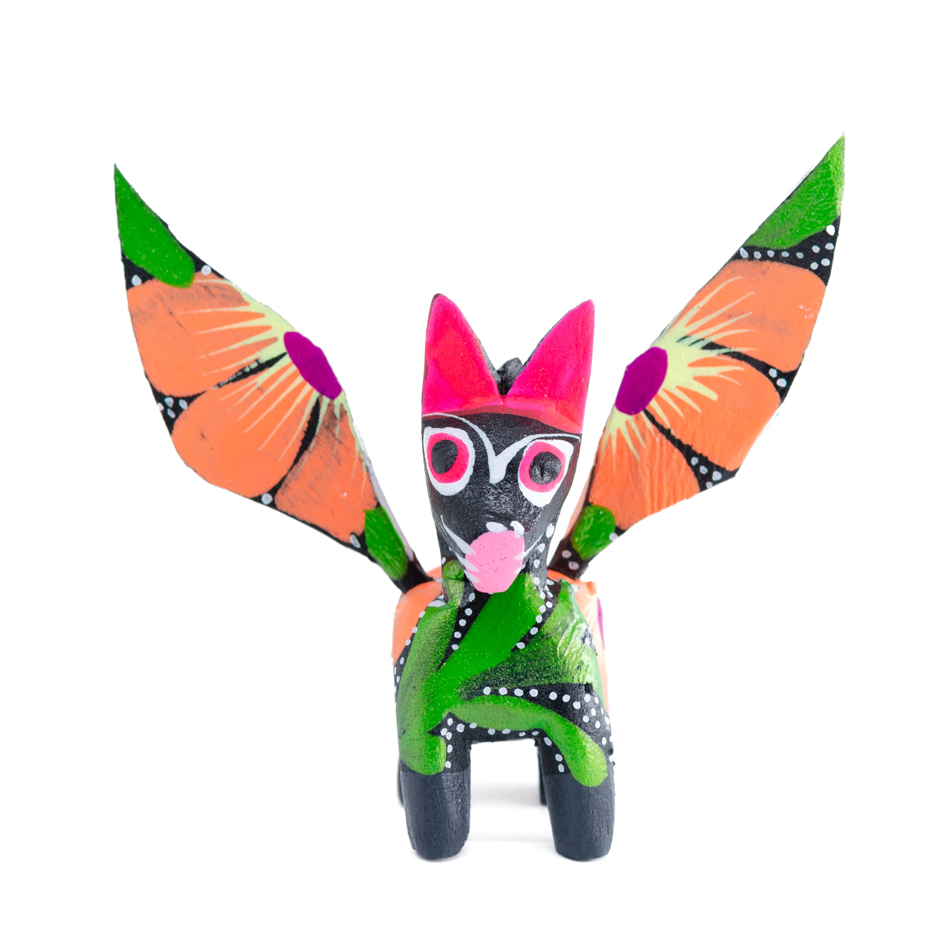 Hand Painted Pegasus Wooden Figurine | Lolo Mexican Mercadito