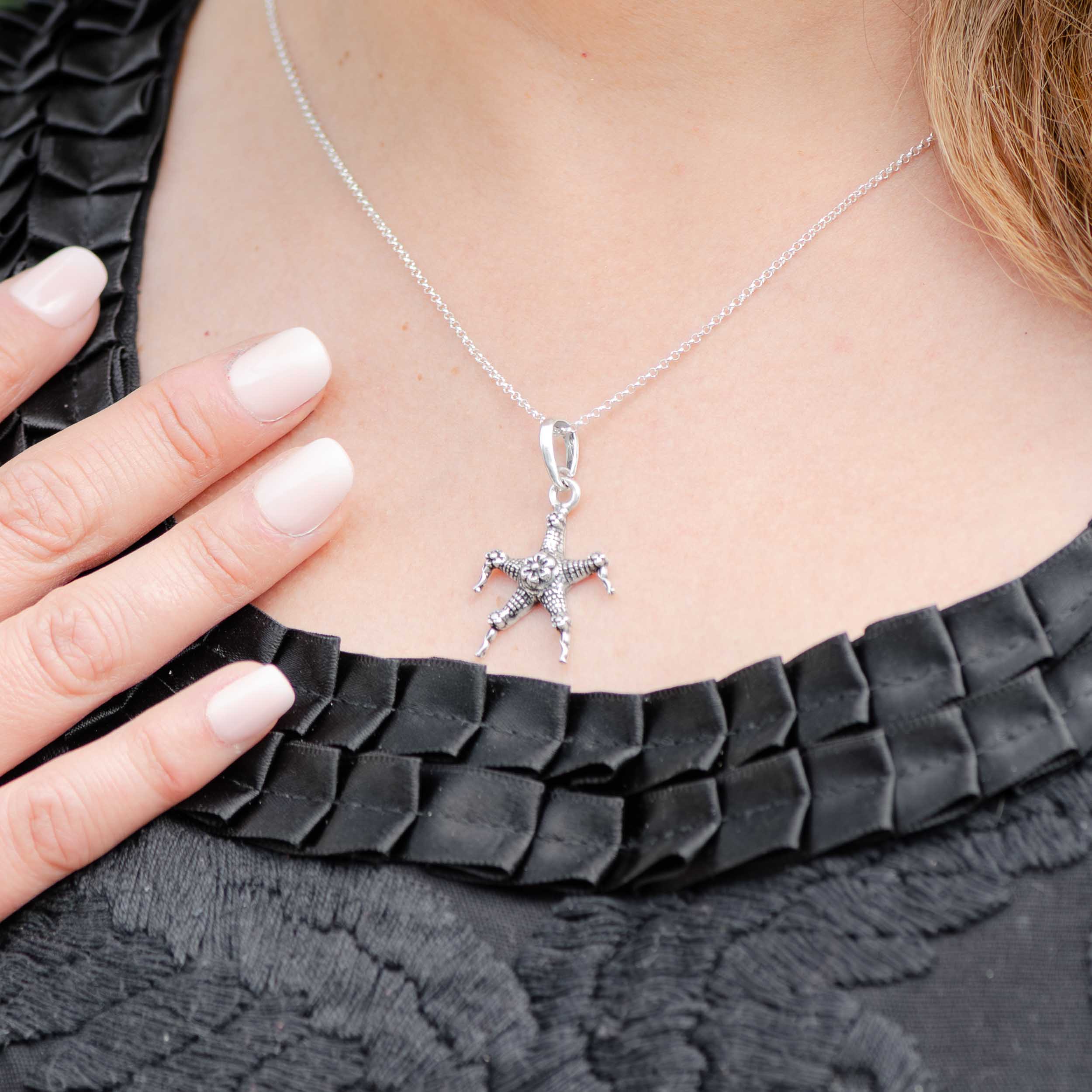 Sterling Silver Piñata Pendant