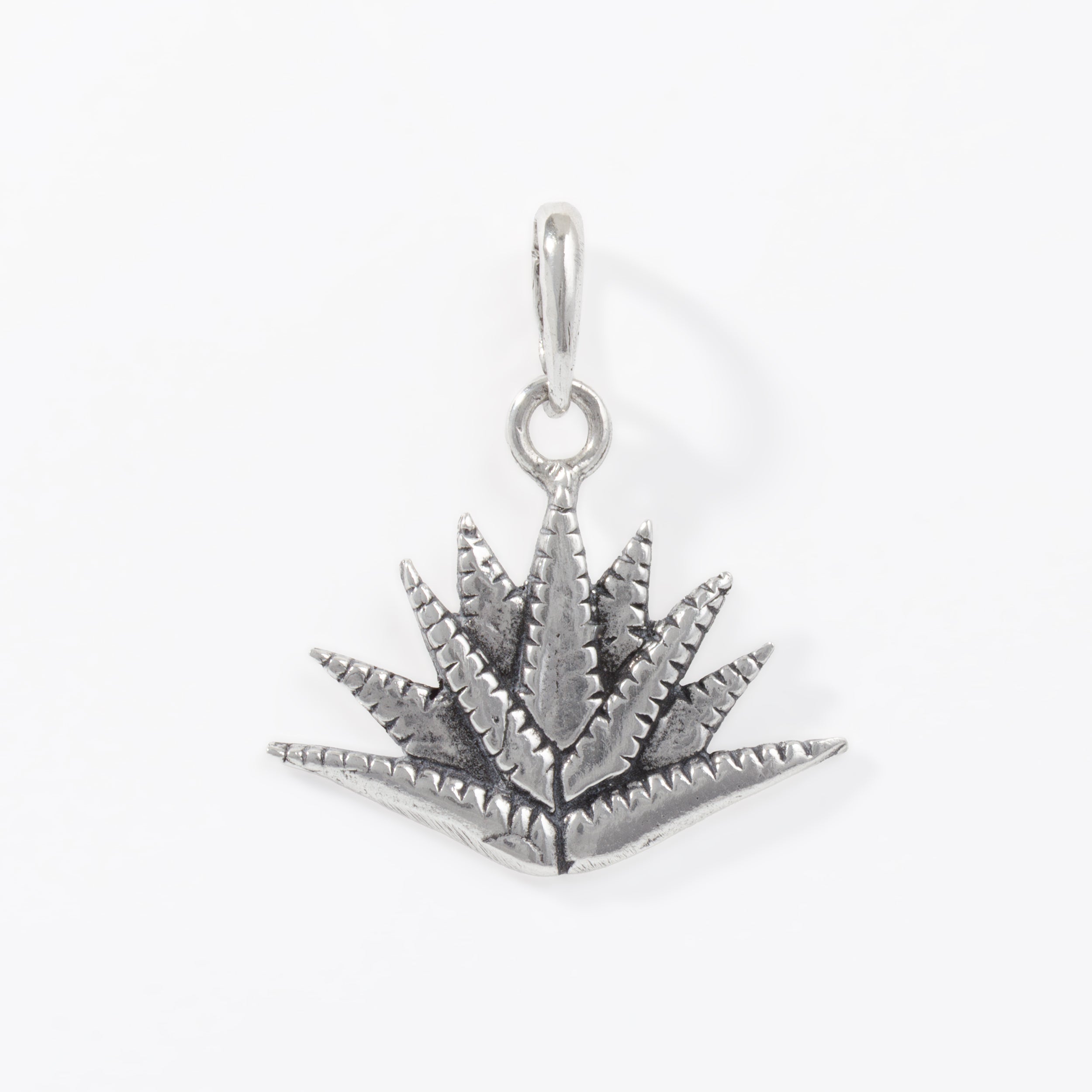 Sterling Silver Maguey Pendant