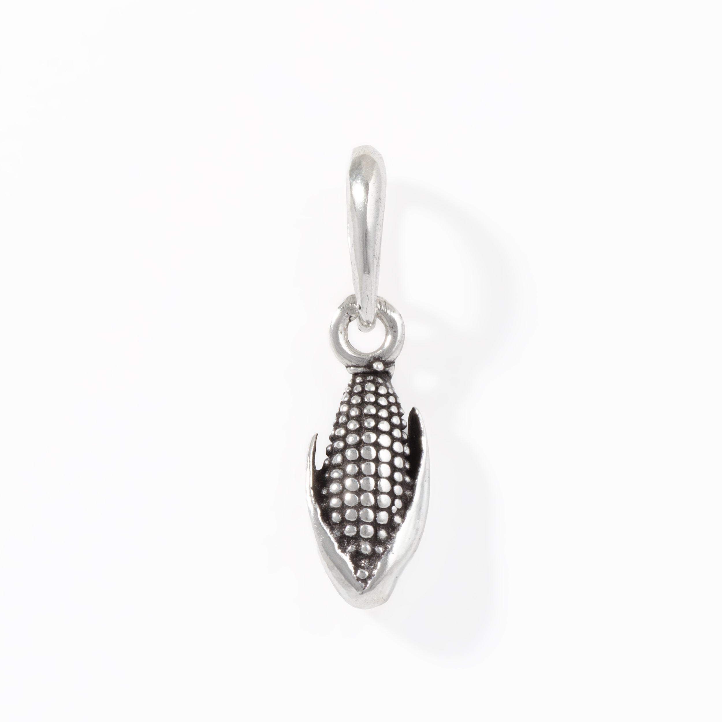 Sterling Silver Corn Pendant