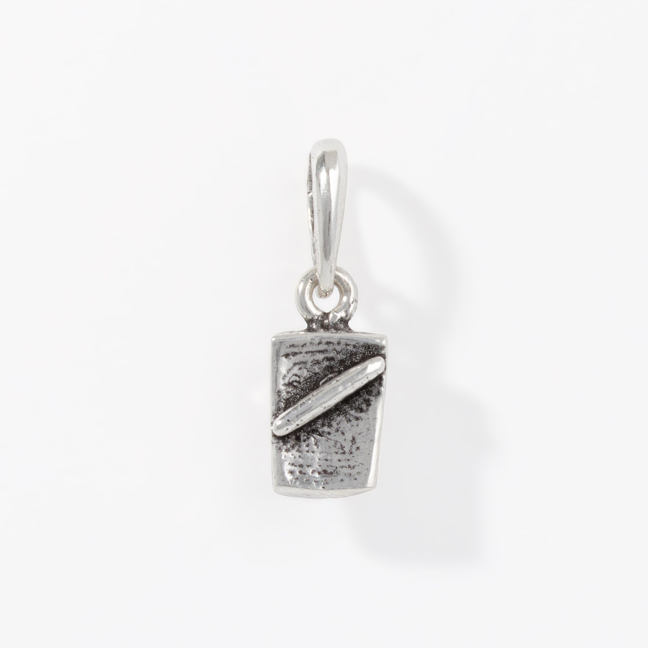 Sterling Silver Metate Pendant