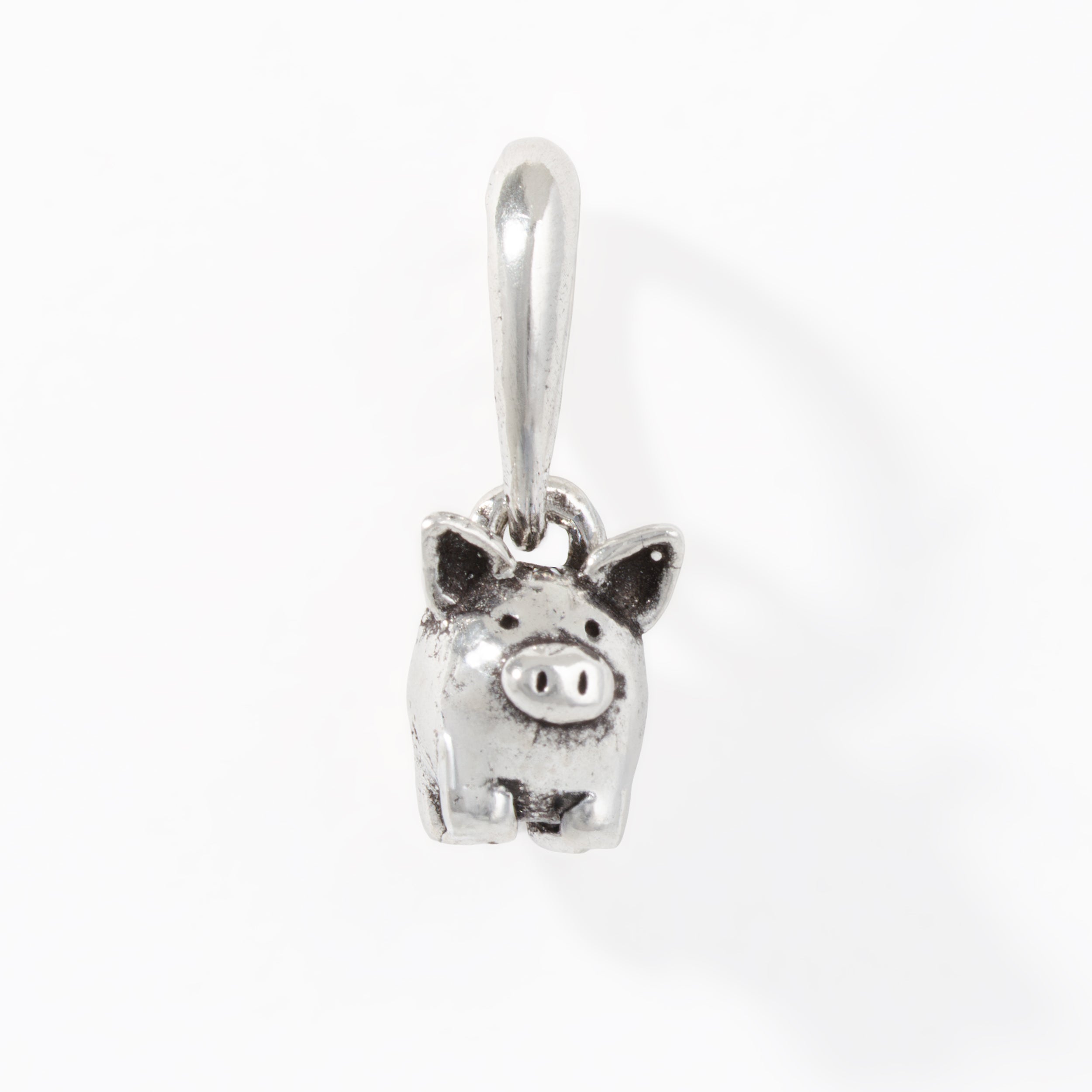 Sterling Silver Cochinito Pendant