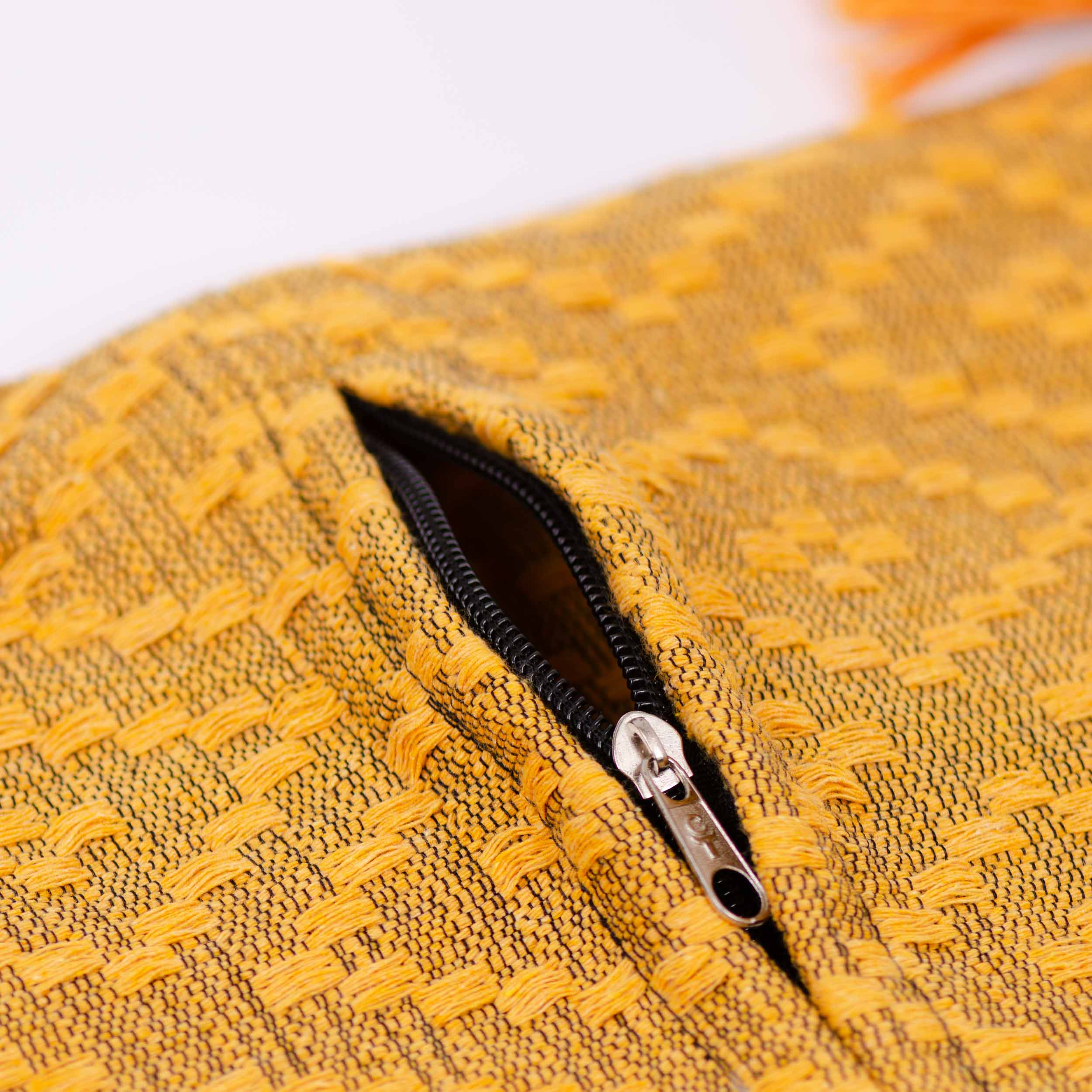 Pedal Loom Textured Diamond Pillow Cover, 20" x 20"