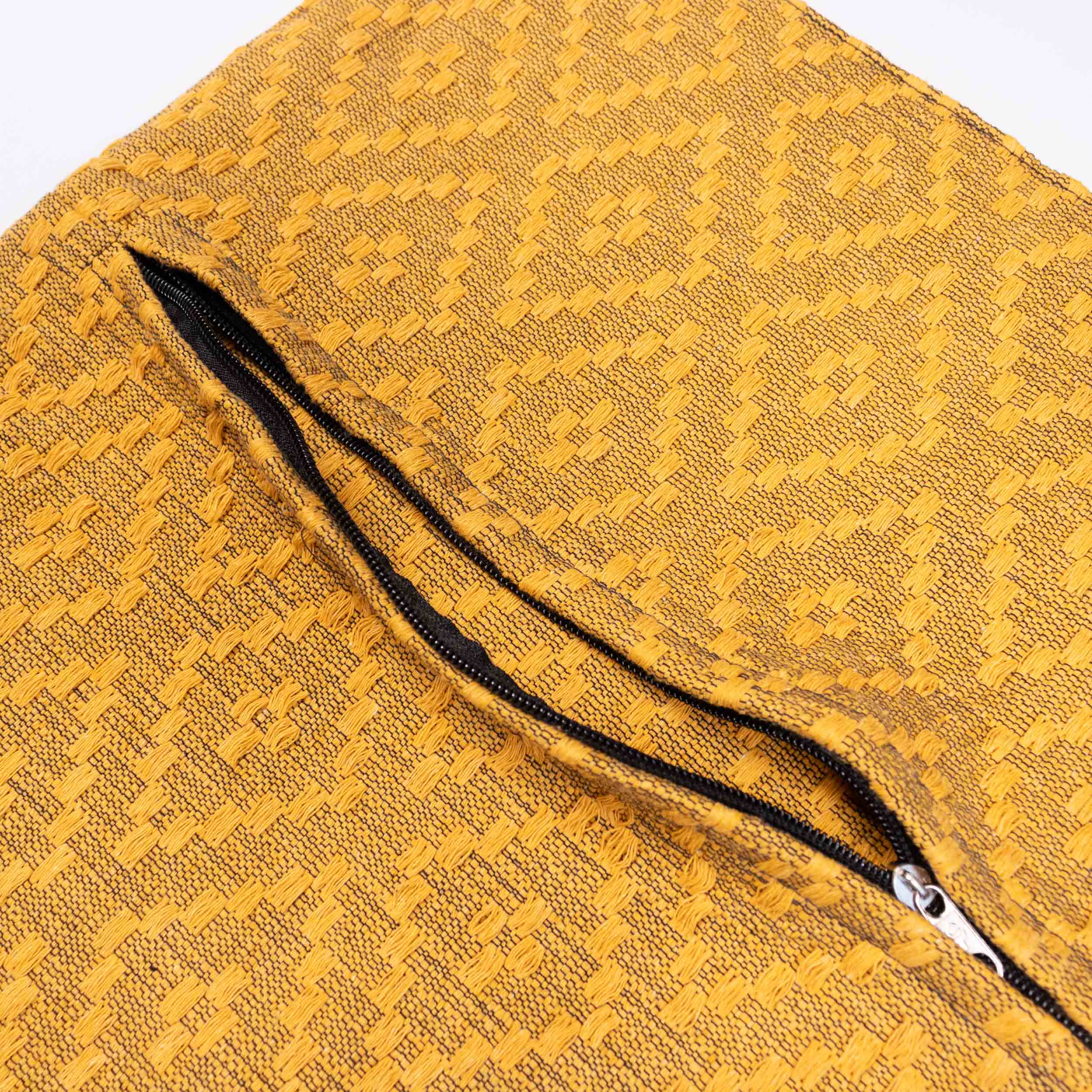 Pedal Loom Textured Diamond Pillow Cover, 20" x 20"