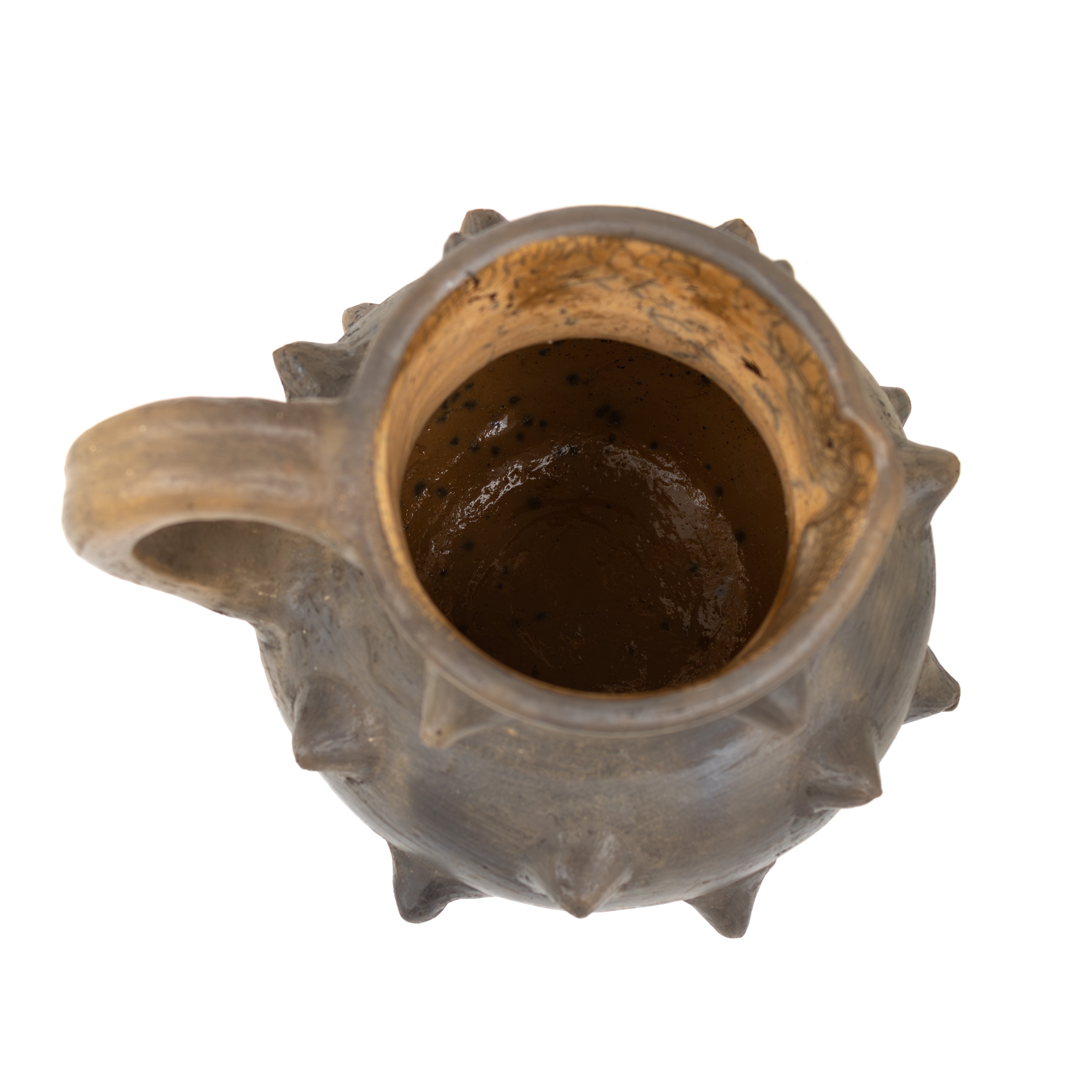 Atzompa Spike Clay Pitcher