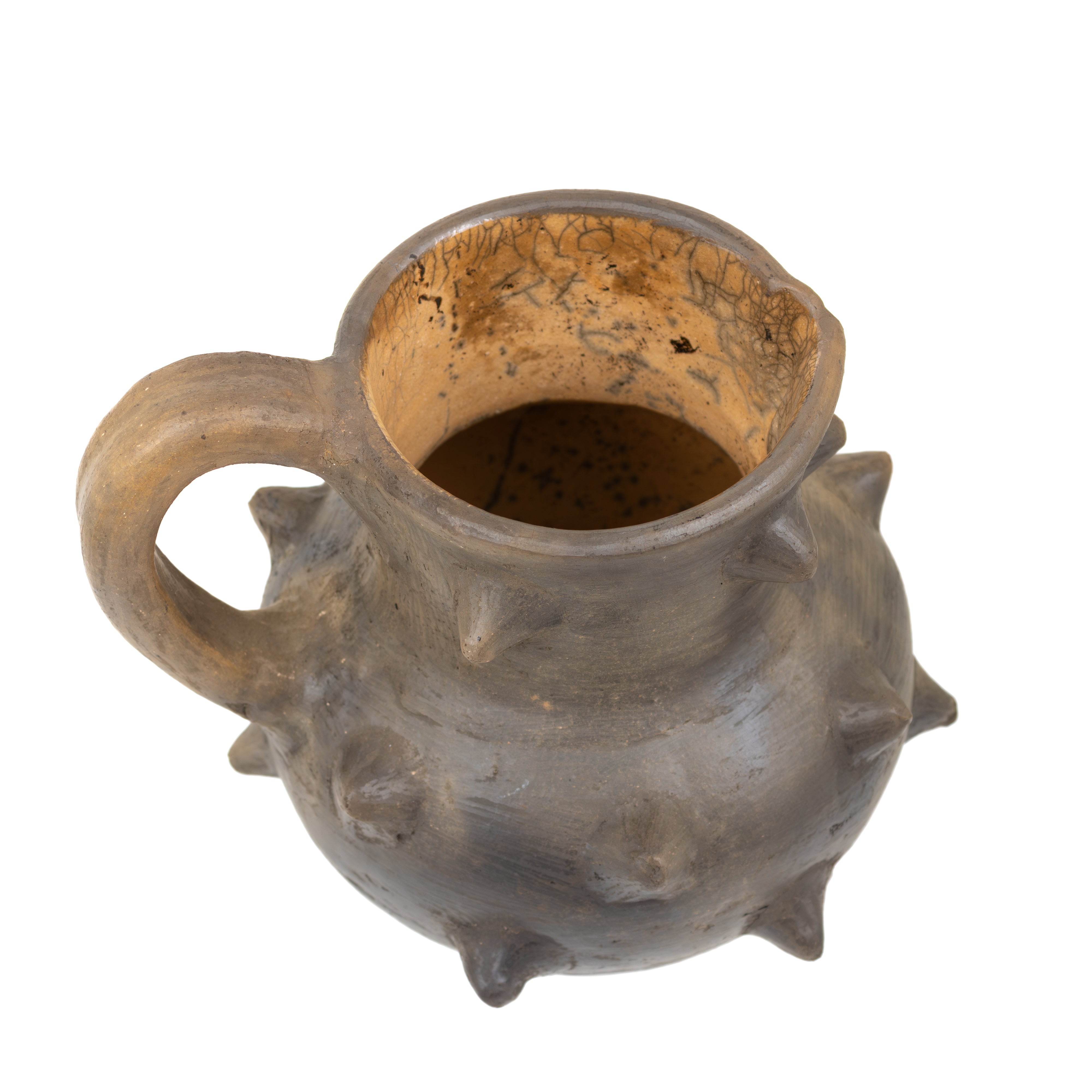 Atzompa Spike Clay Pitcher