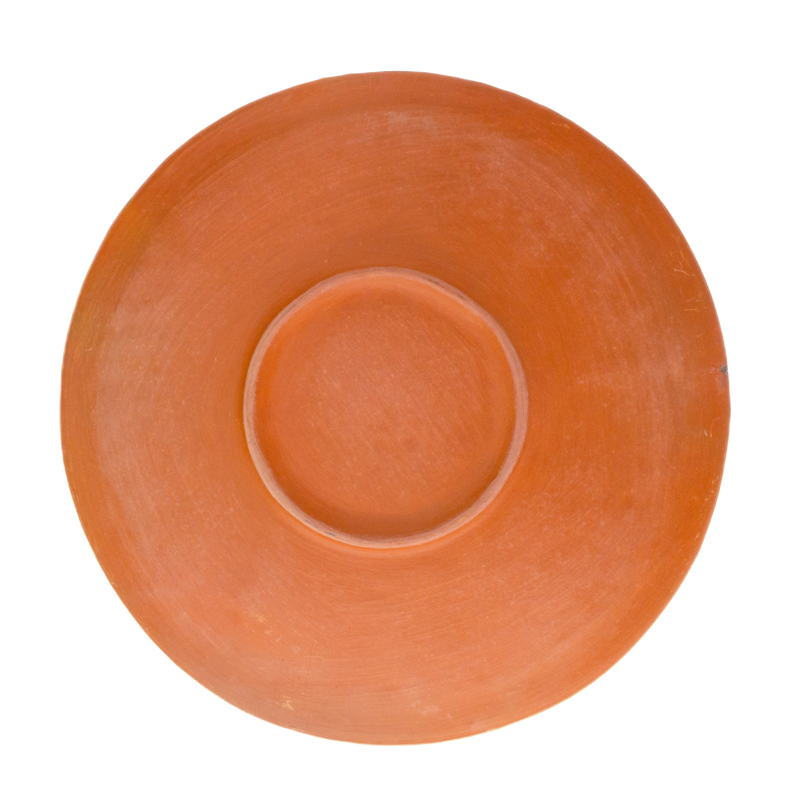 Red Clay Terracotta Dinner Plate