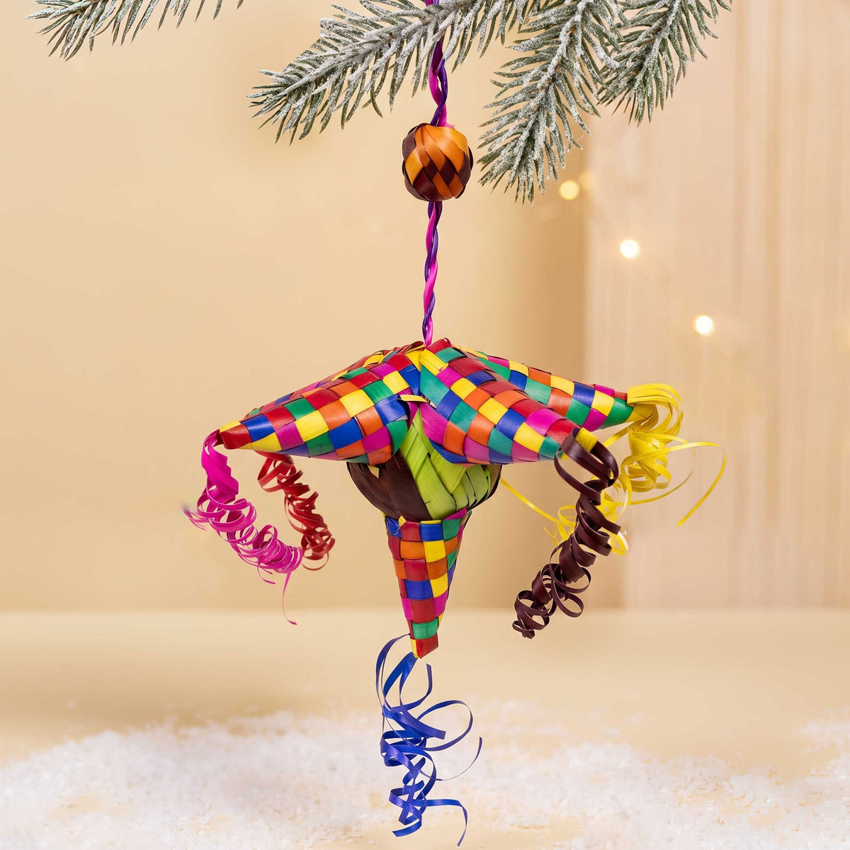 Handwoven Palm Ornament