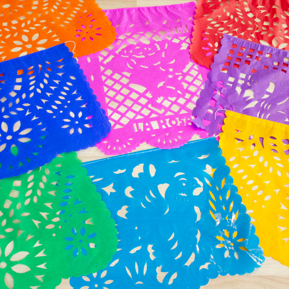 Papel Picado All Fiesta Banner