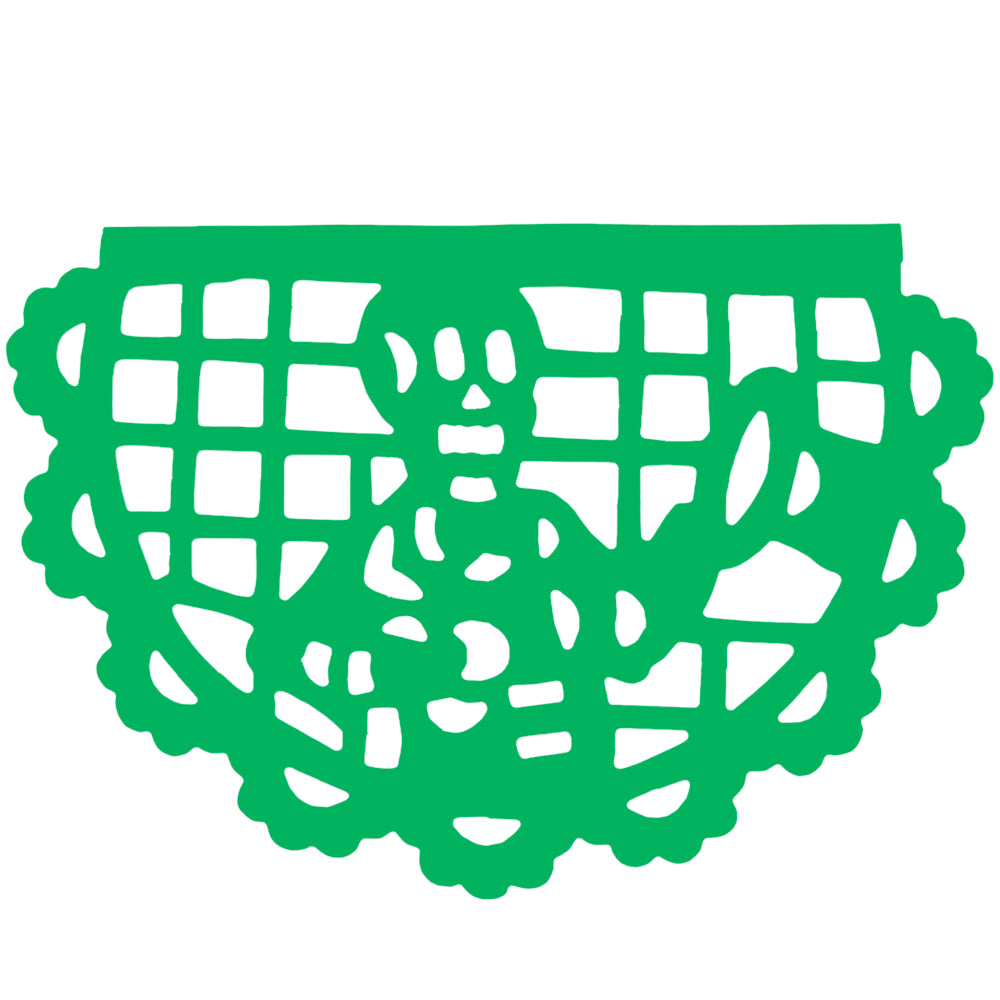 Fun Calacas Papel Picado Banner