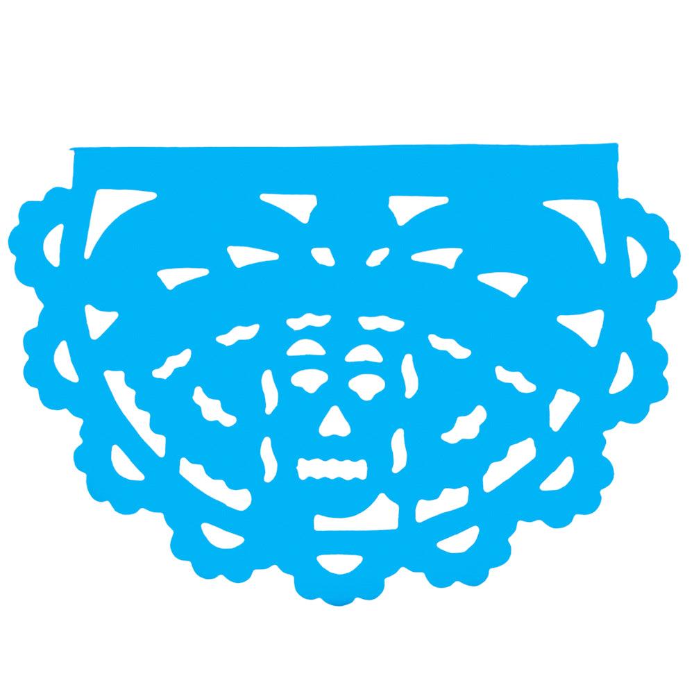 Fun Calacas Papel Picado Banner