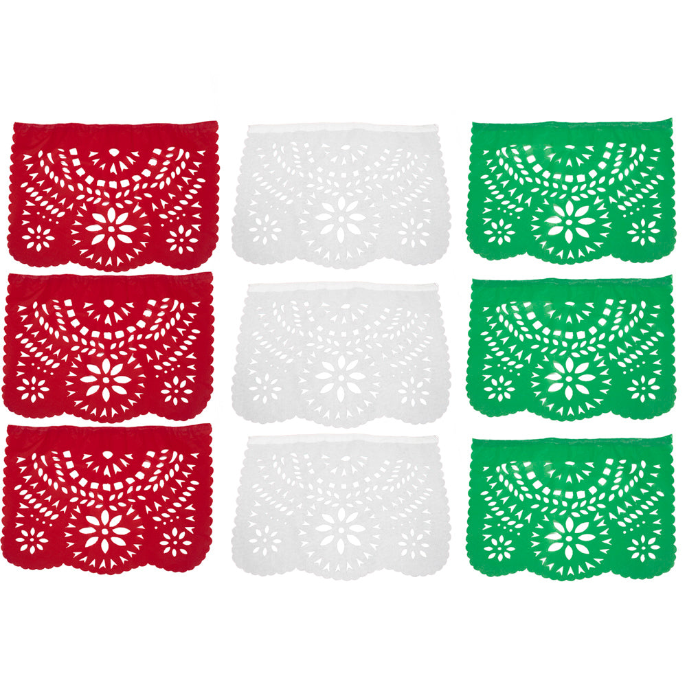 Papel Picado All Fiestas Banner