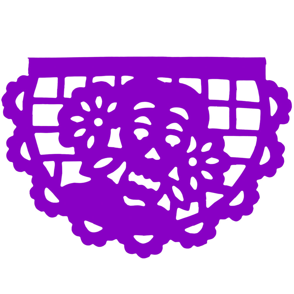 Fun Calacas Papel Picado Banner