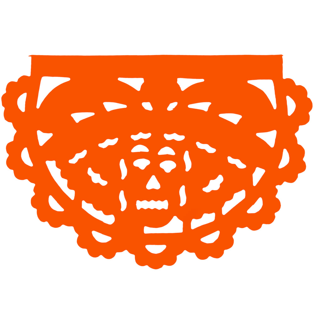 Fun Calacas Papel Picado Banner