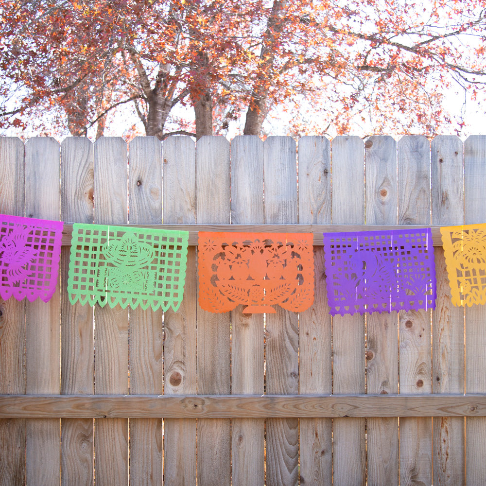 Papel Picado All Fiesta Banner
