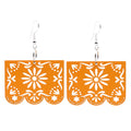 Papel Picado Statement Earrings