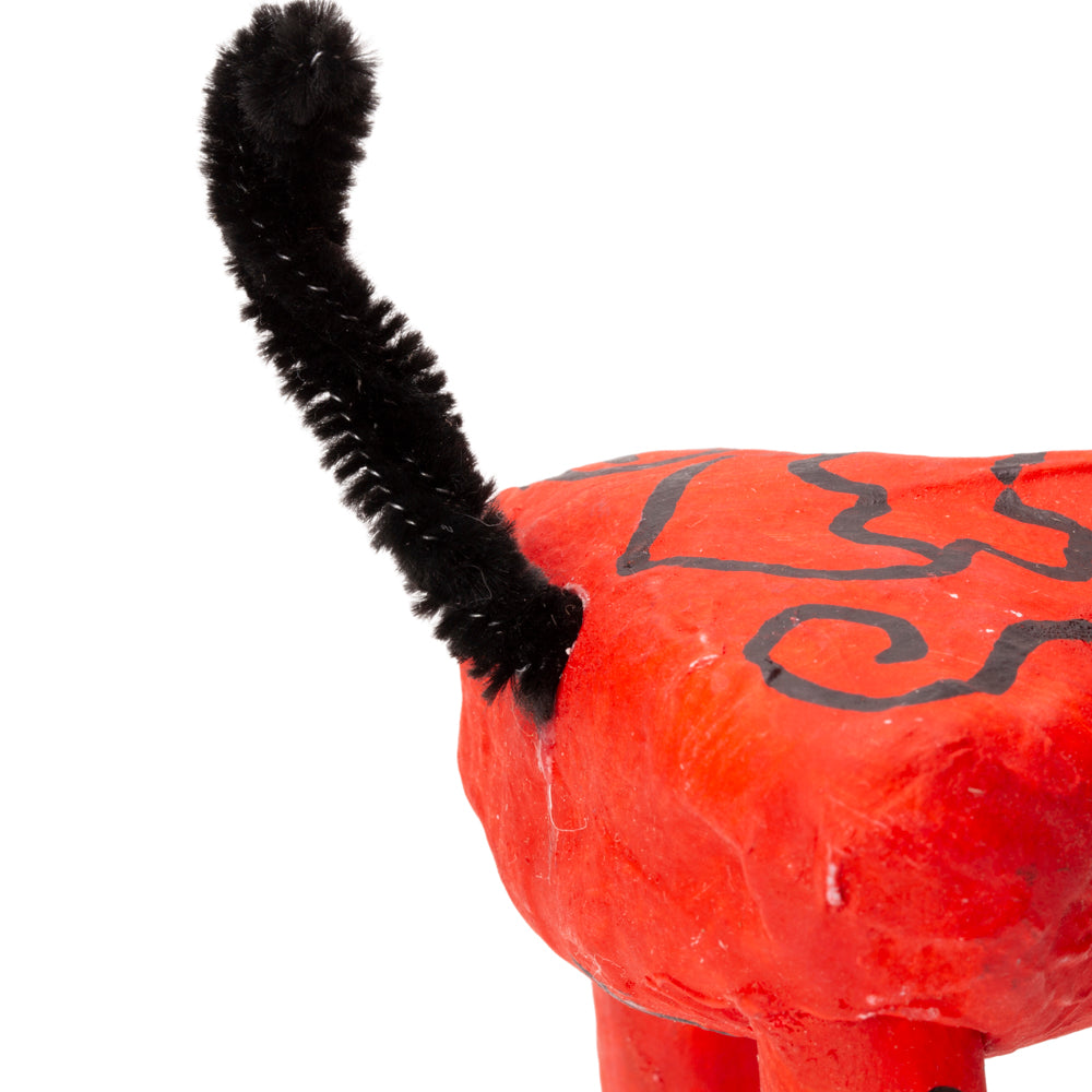 Perrito Diablito 12" Papier Mache Skeleton
