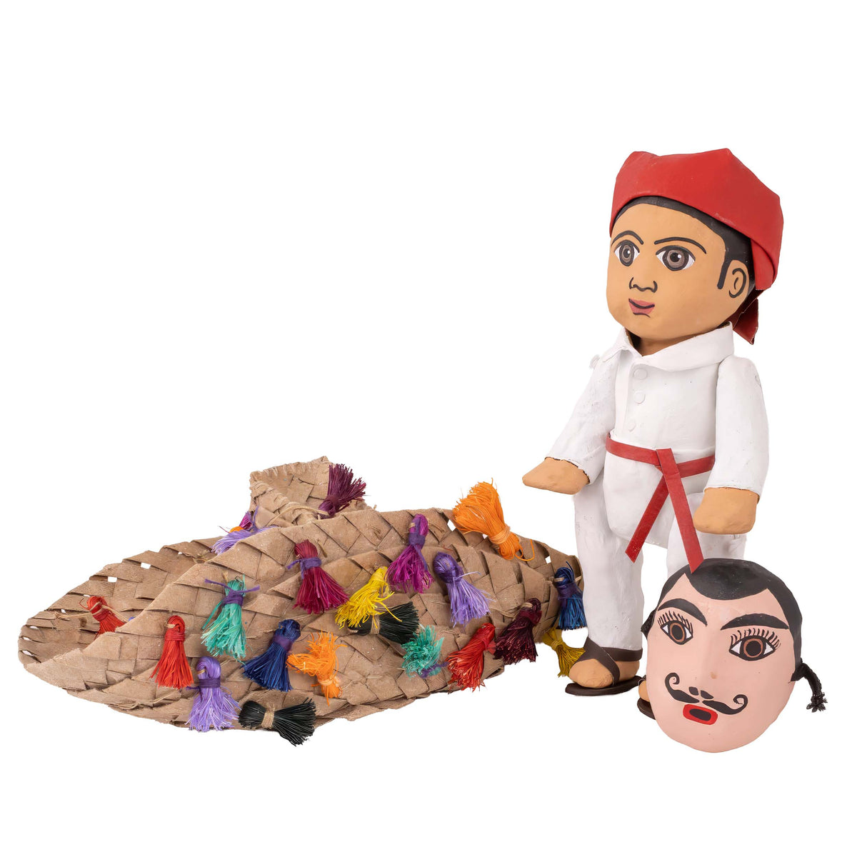 Papier-Mâché Chicahuales Small Sculpture Dolls