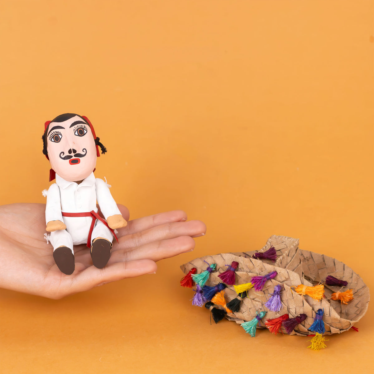 Papier-Mâché Chicahuales Small Sculpture Dolls