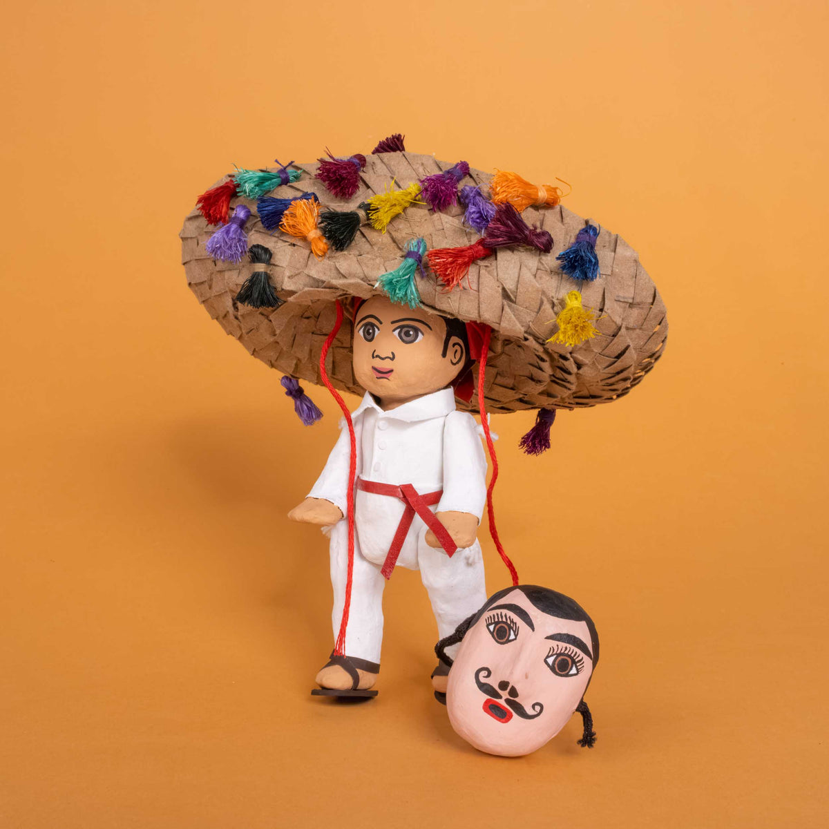 Papier-Mâché Chicahuales Small Sculpture Dolls