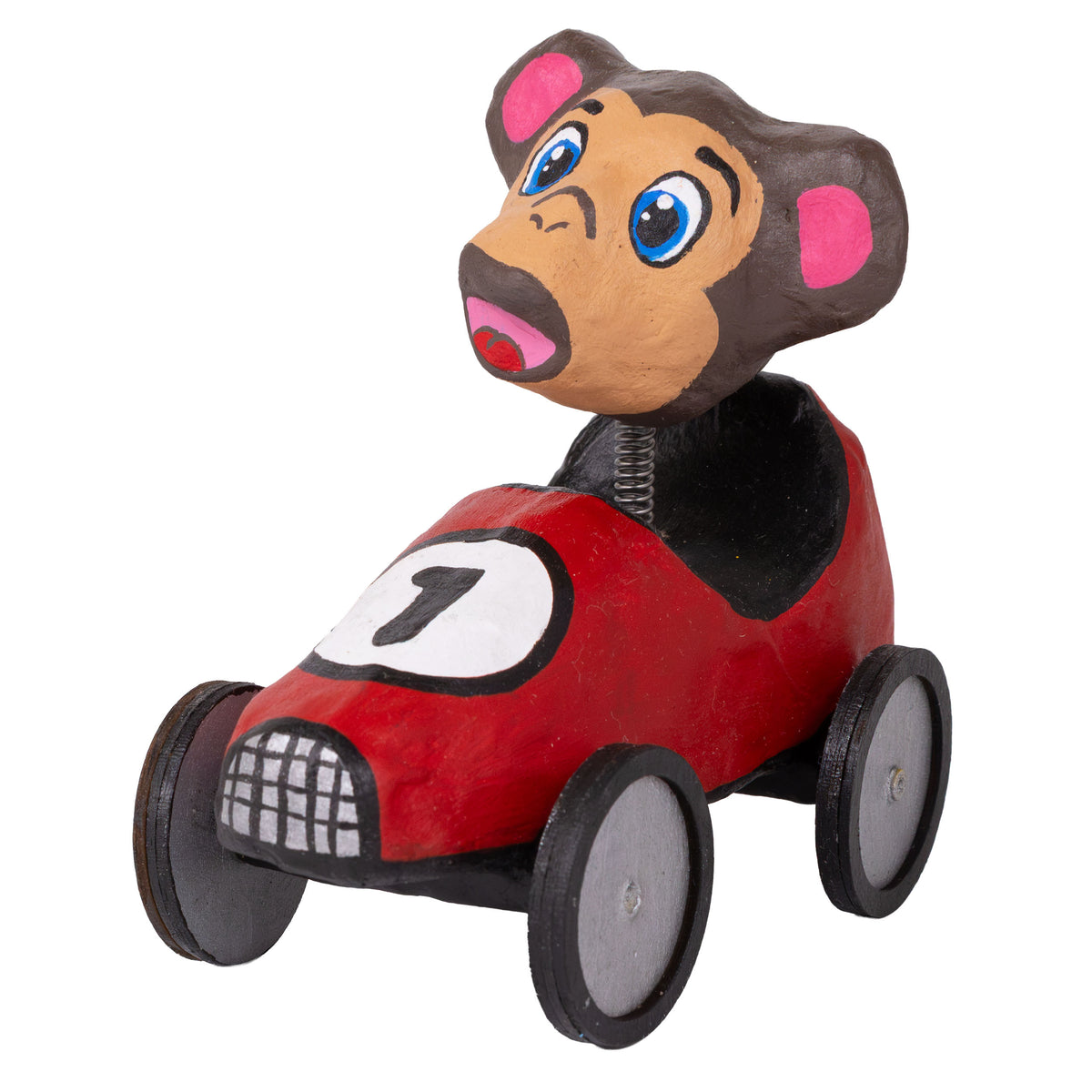 Papier-Mâché Cartonería Racers Wild Animals Sculptures