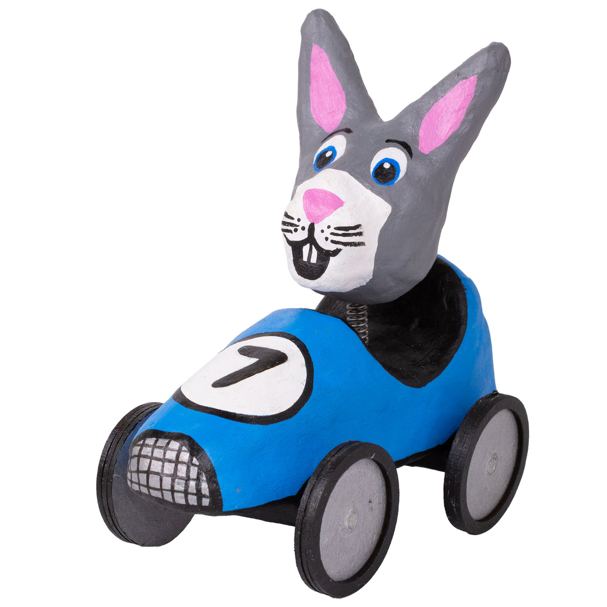 Papier-Mâché Cartonería Racers Wild Animals Sculptures