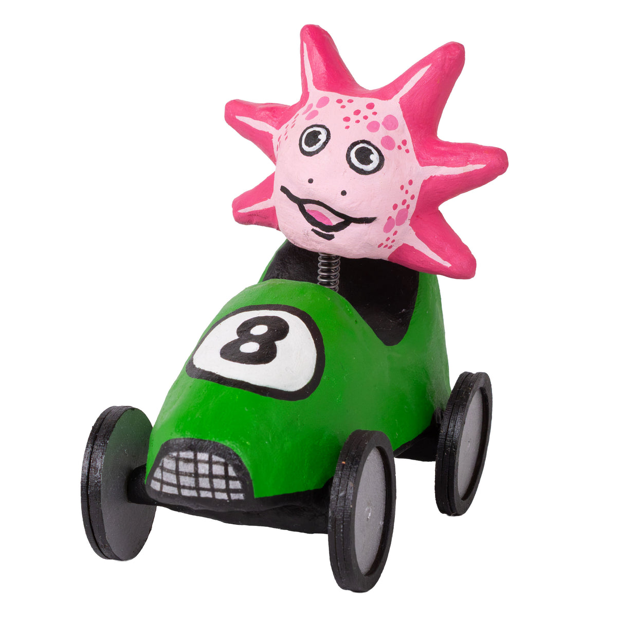 Papier-Mâché Cartonería Racers Wild Animals Sculptures