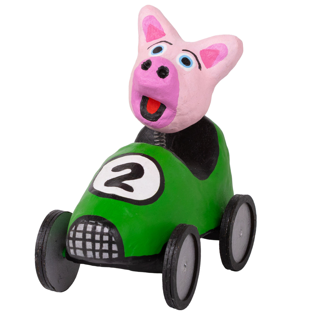 Papier-Mâché Cartonería Racers Wild Animals Sculptures