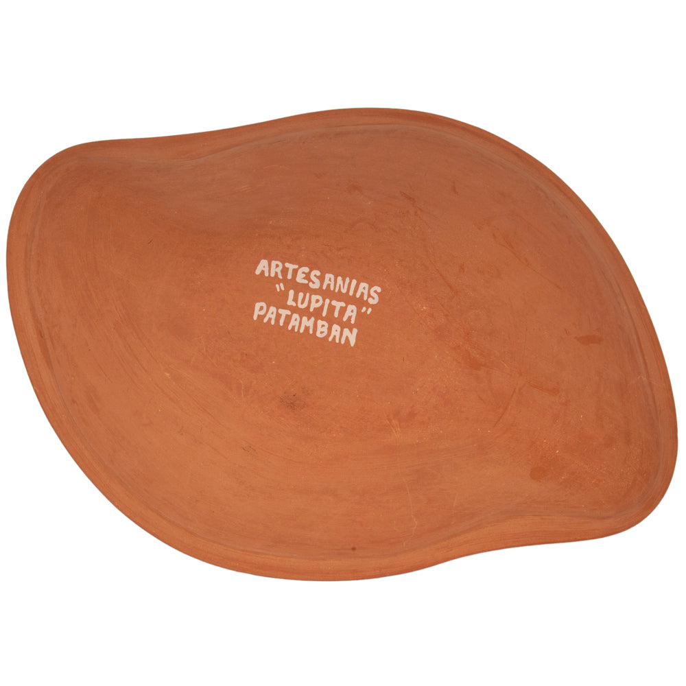 Patamban Almond-Shape Clay Bowl