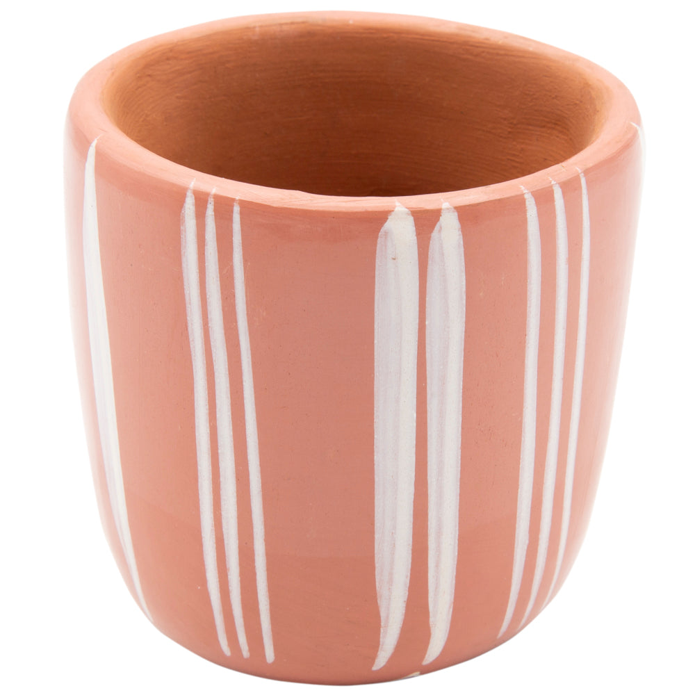 Huancito Hand-Painted Clay Tea Cup