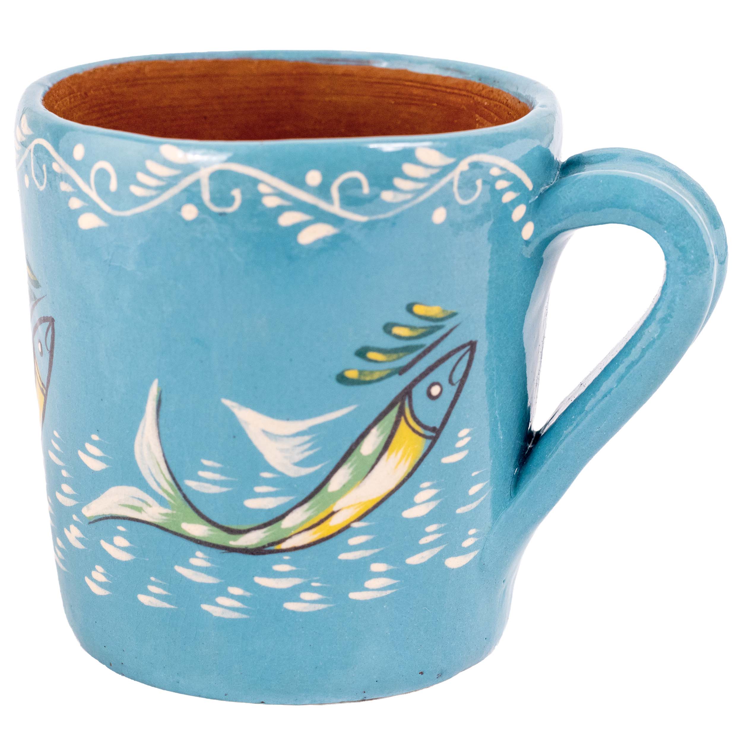 Peces de Capula Hand-Painted Mug