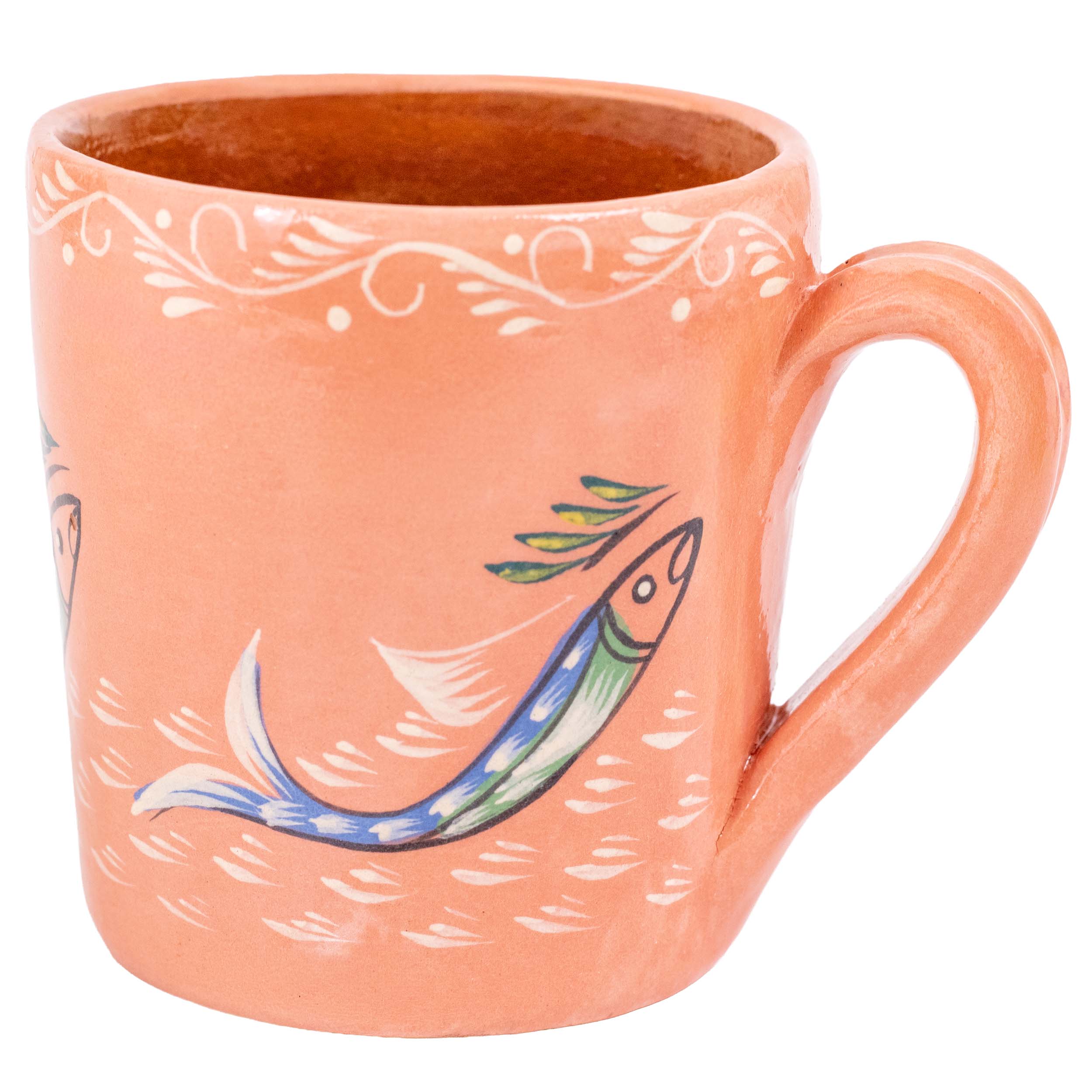 Peces de Capula Hand-Painted Mug