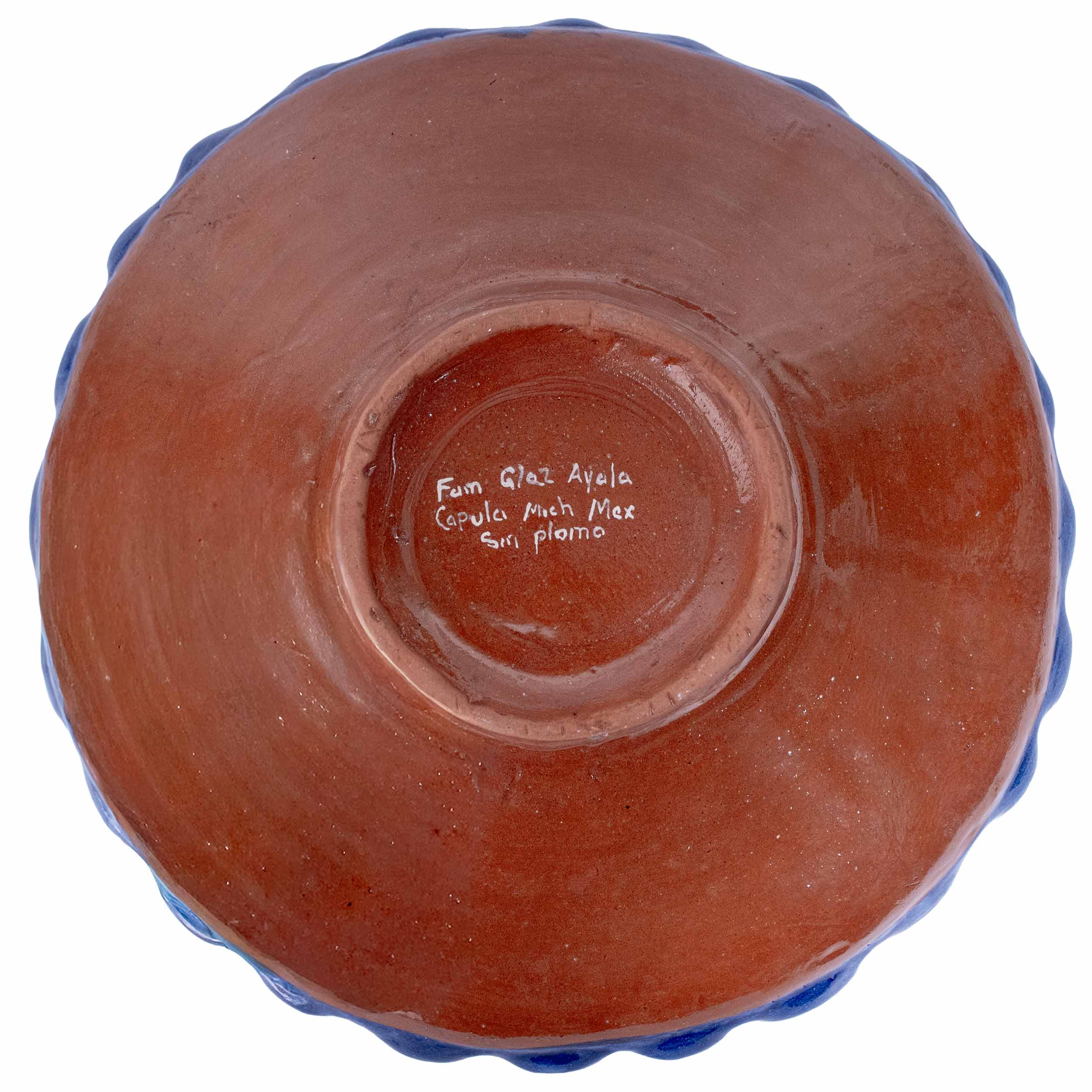 Peces de Capula Twisting Rim Medium Fruit Bowl