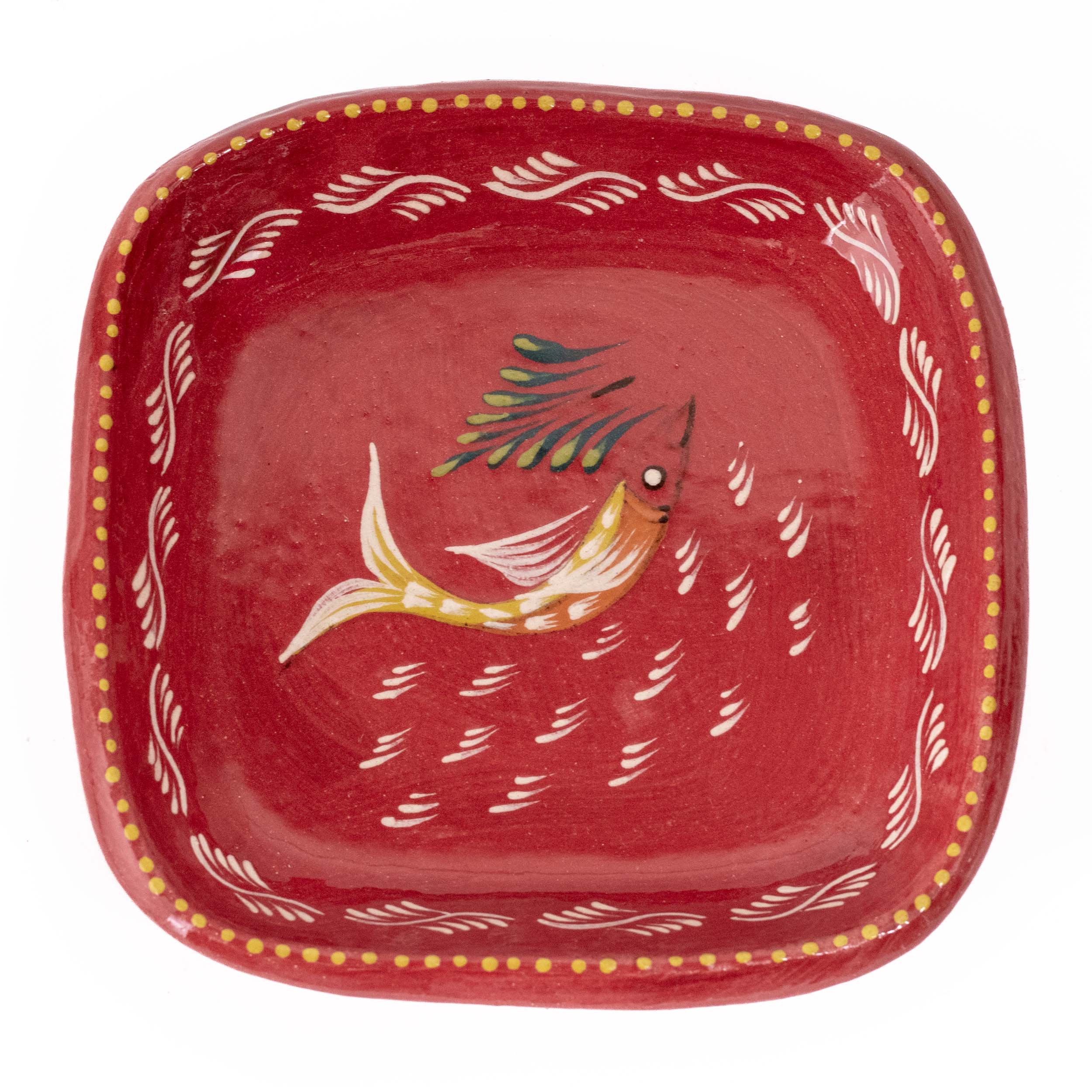 Peces de Capula Small Square Trinket Dish