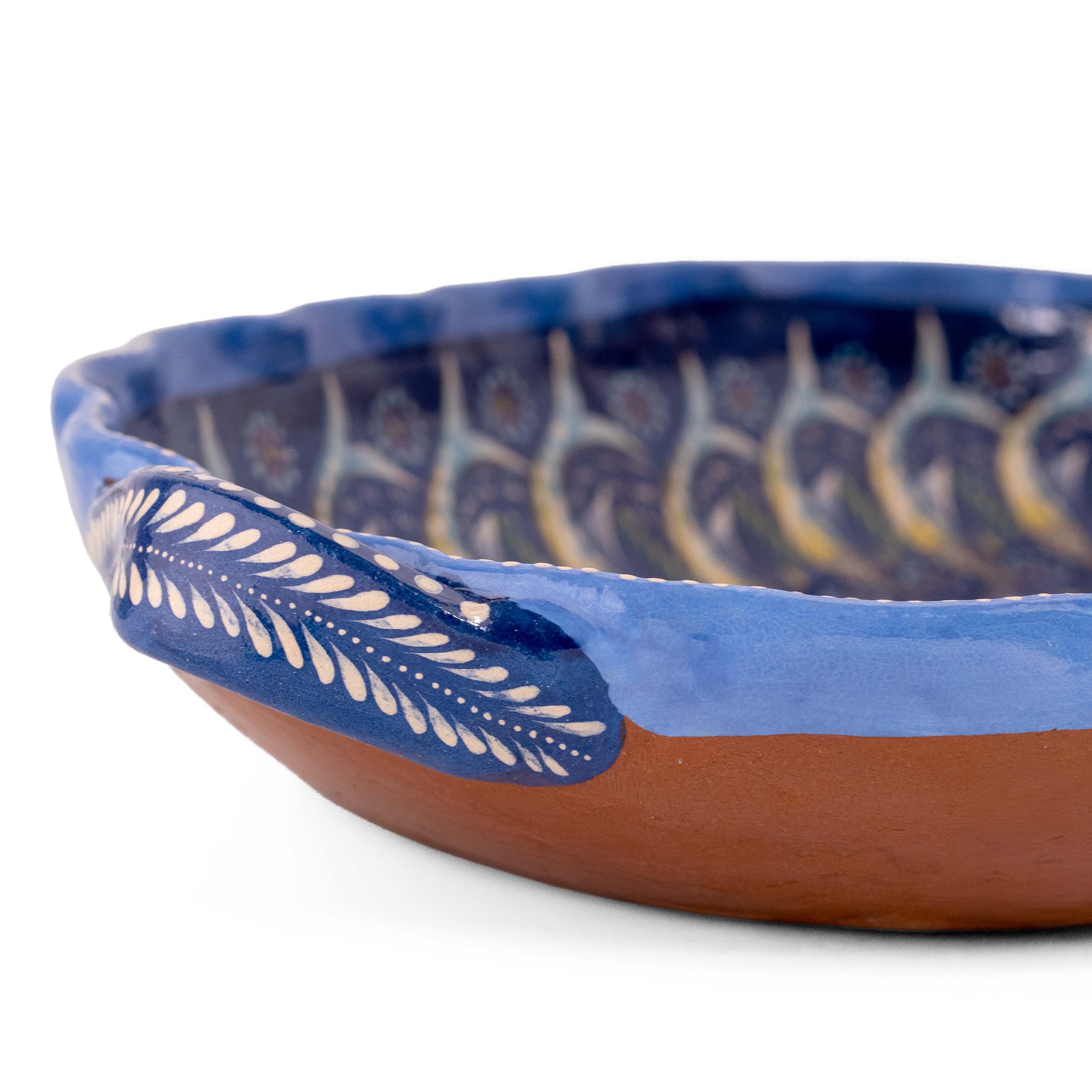 Peces de Capula Twisting Rim Rectangular Tray