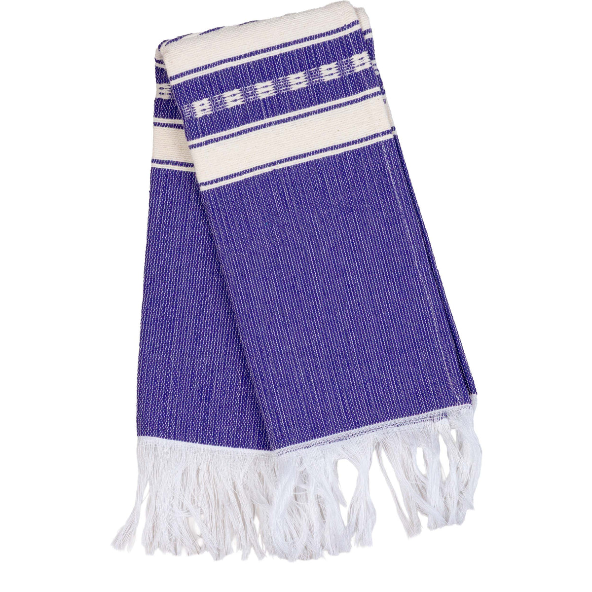 Pedal Loom Frayed Ends Tea Towel