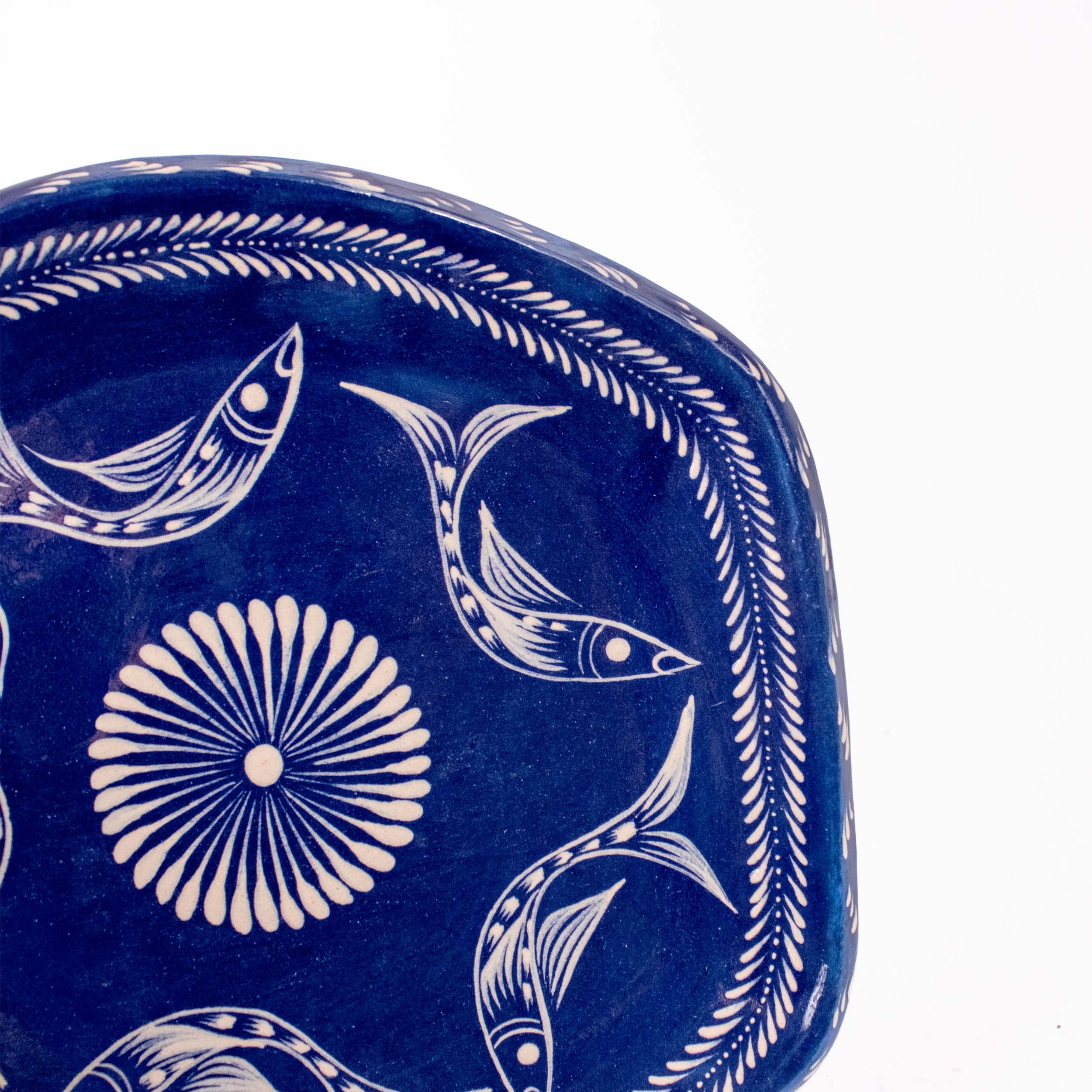 Peces de Capula Hexagonal Dinner Plate