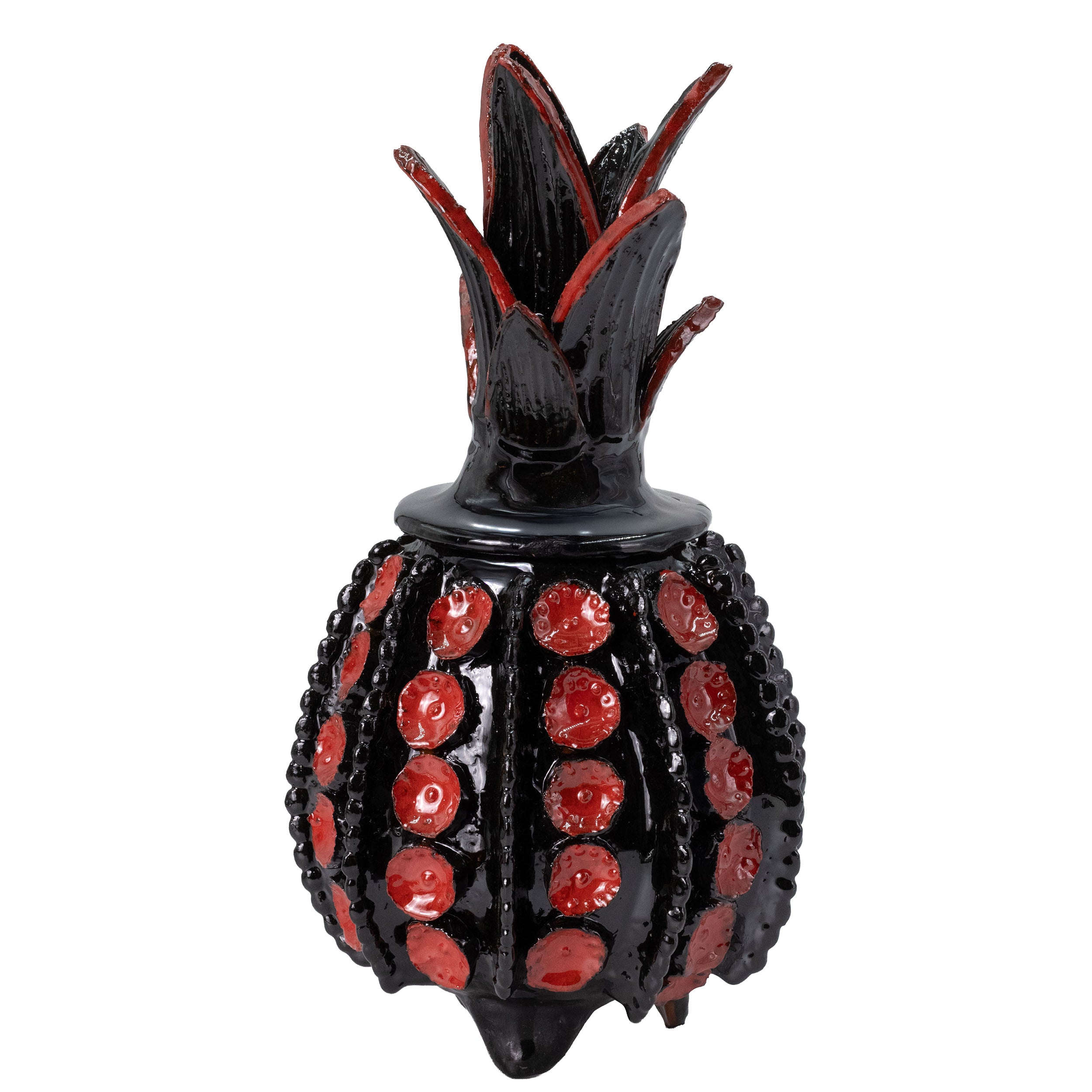 Piña Alta 11" Decorative Pineapple Sculpture