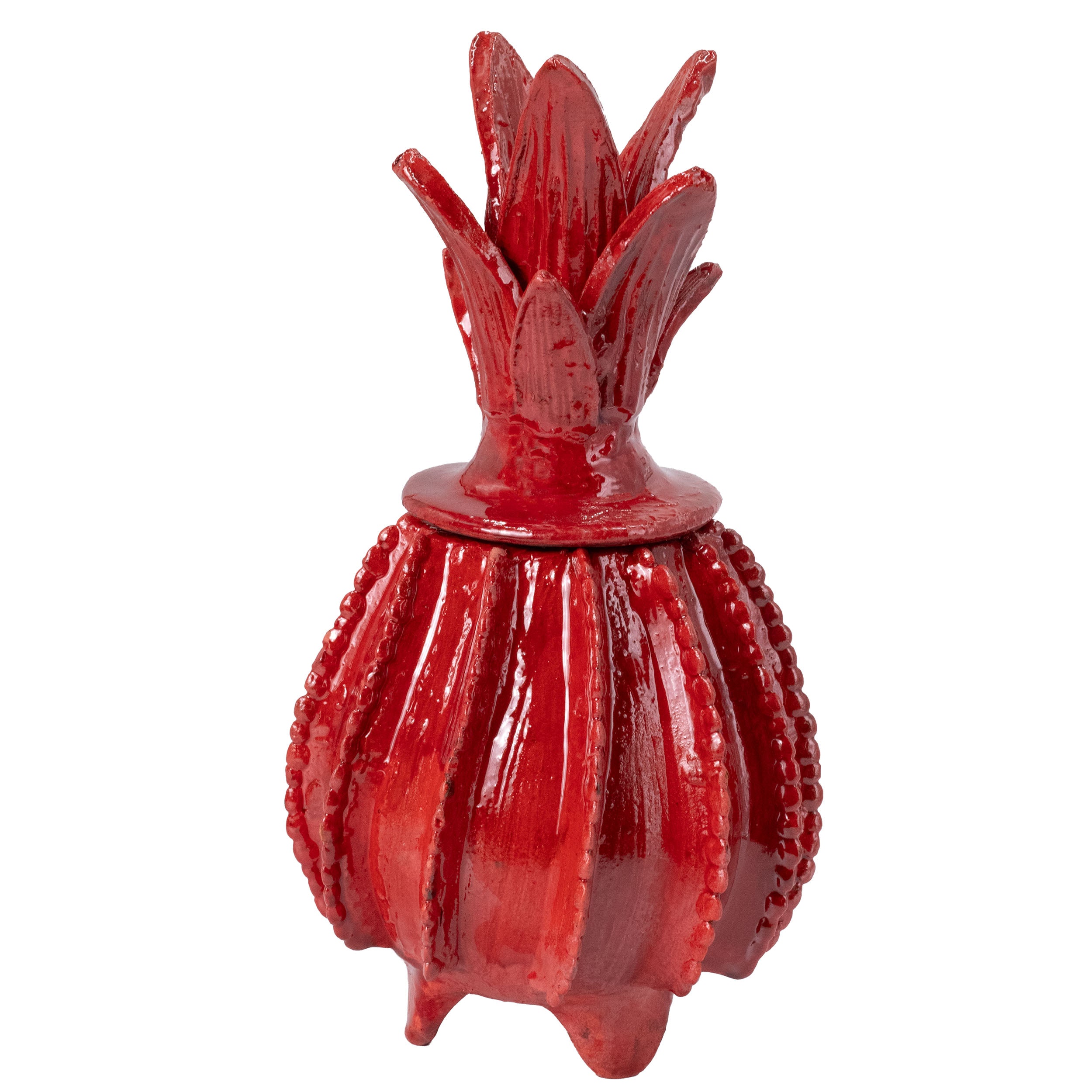 Piña Alta 11" Decorative Pineapple Sculpture