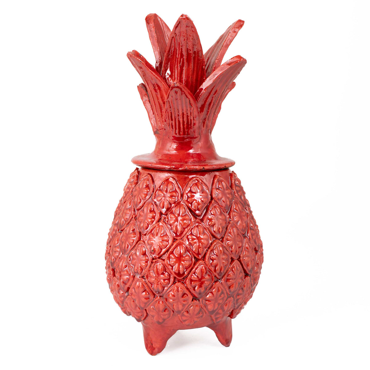 Piña Alta 11" Decorative Pineapple Sculpture