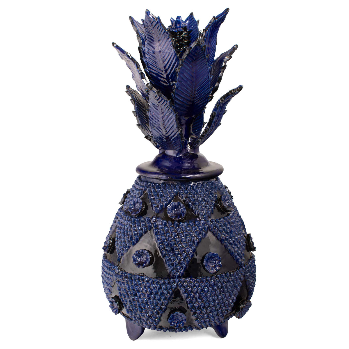 Piña Alta 19" Decorative Pineapple Sculpture