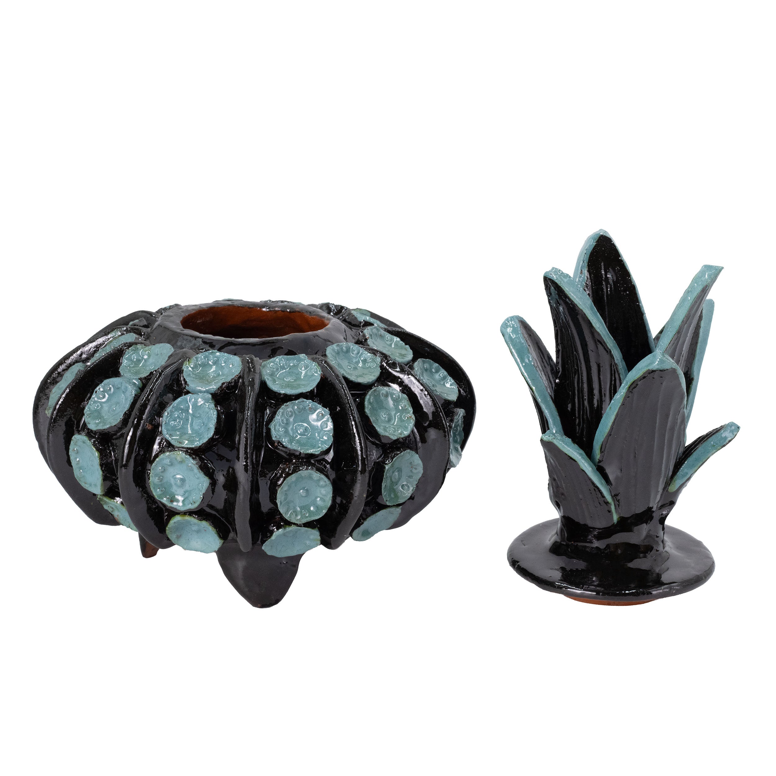 Piña Húngara Wide 10" Decorative Pineapple Sculpture