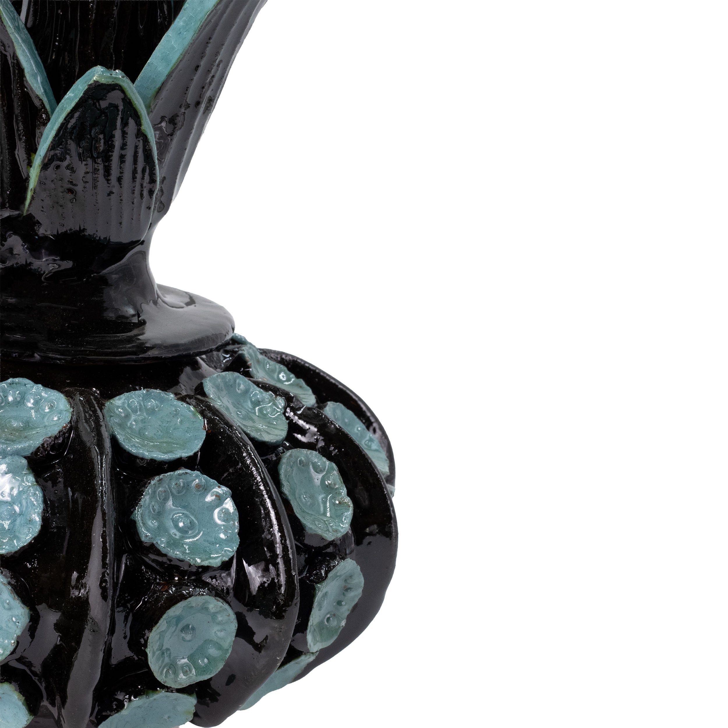 Piña Húngara Wide 10" Decorative Pineapple Sculpture