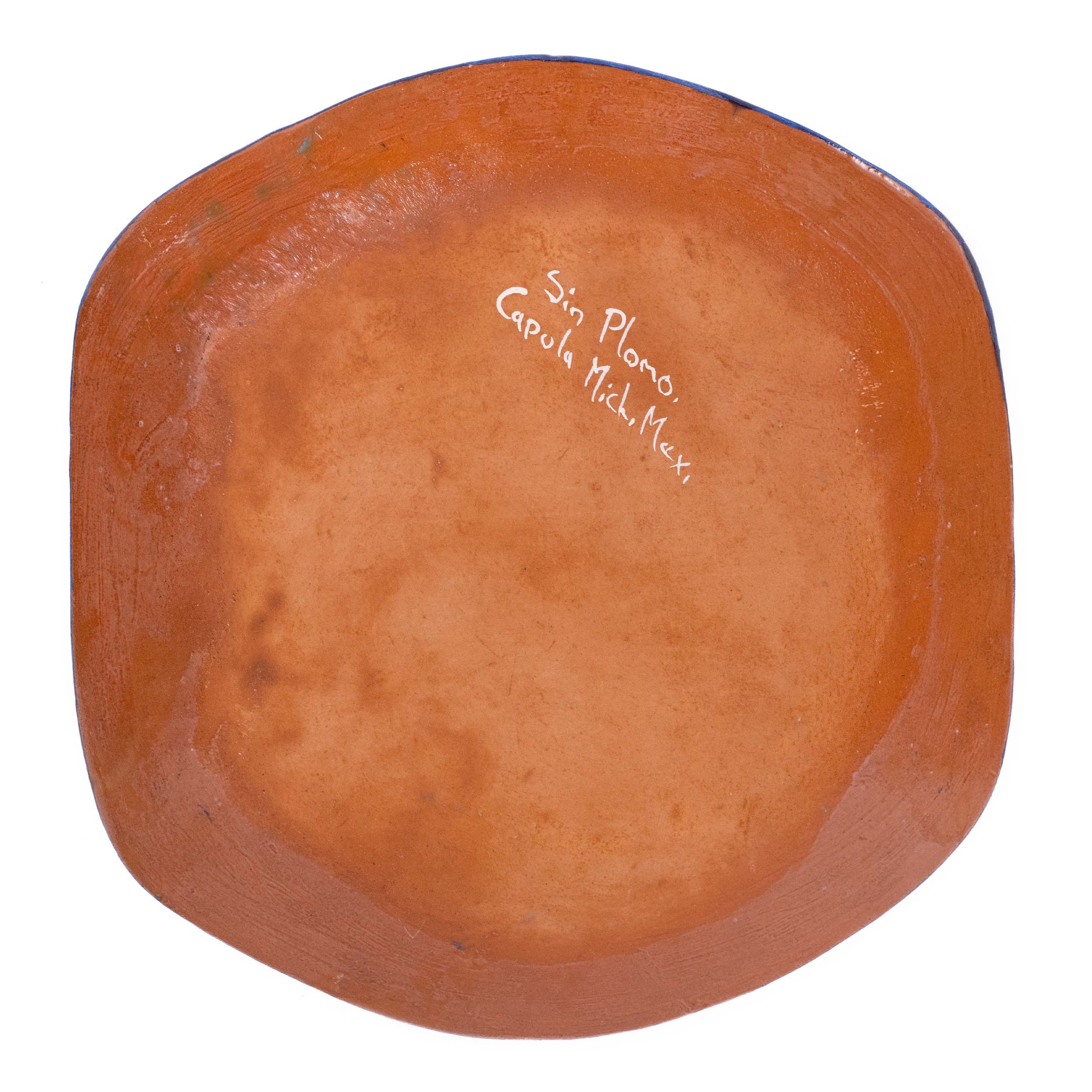 Feathered Mandala Capula Hexagonal Plate