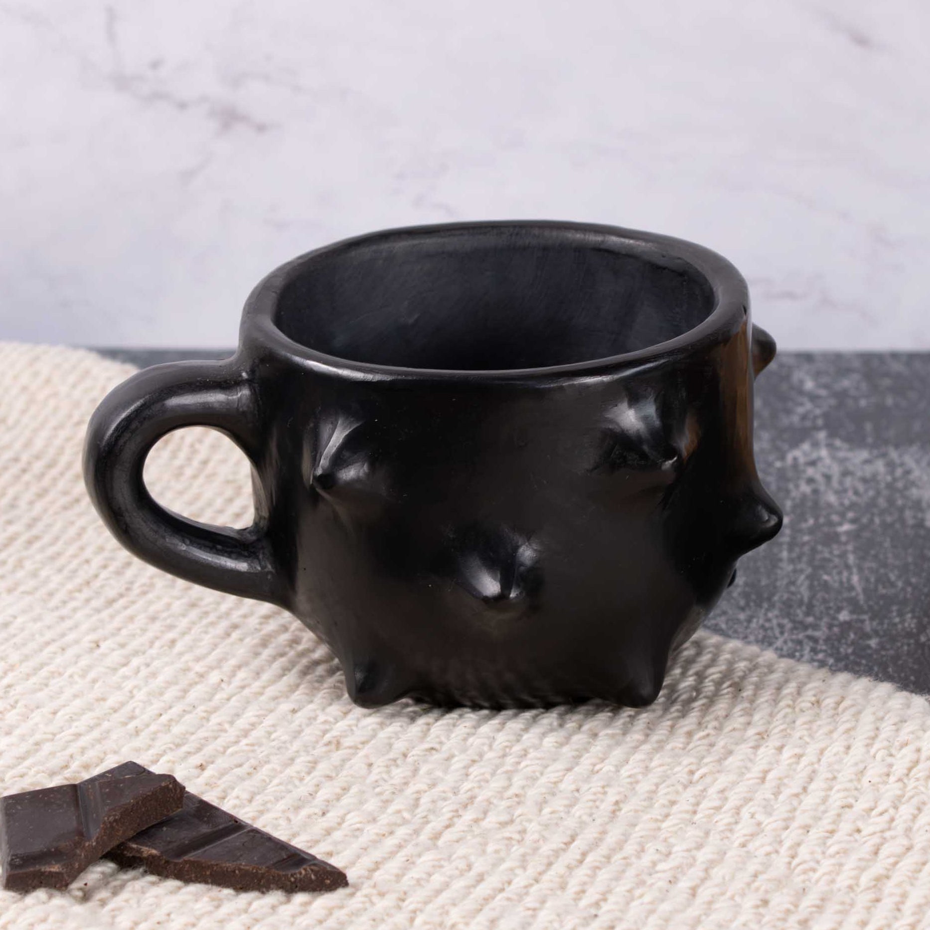 Barro Negro, Black Clay, Pochote Mug