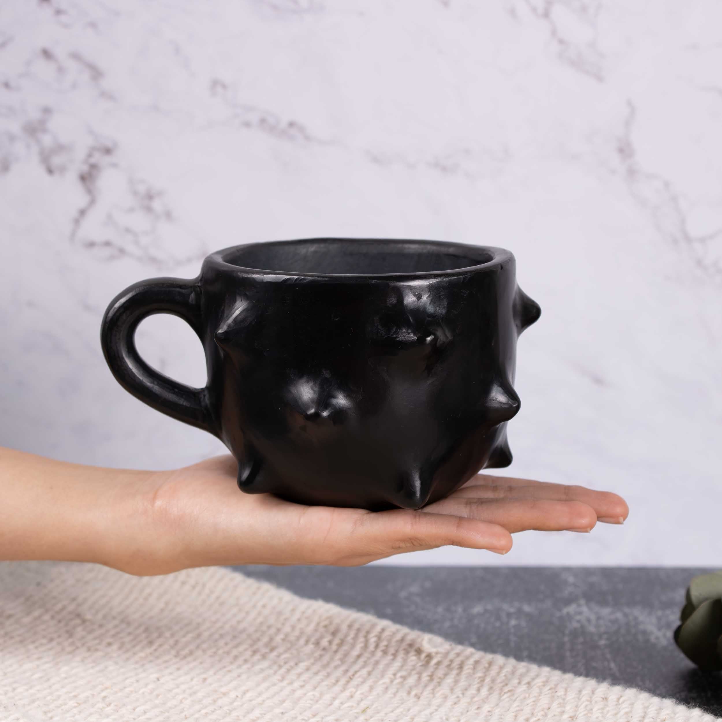 Barro Negro, Black Clay, Pochote Mug